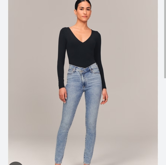 Abercrombie & Fitch skinny jeans size 27 - Picture 1 of 5